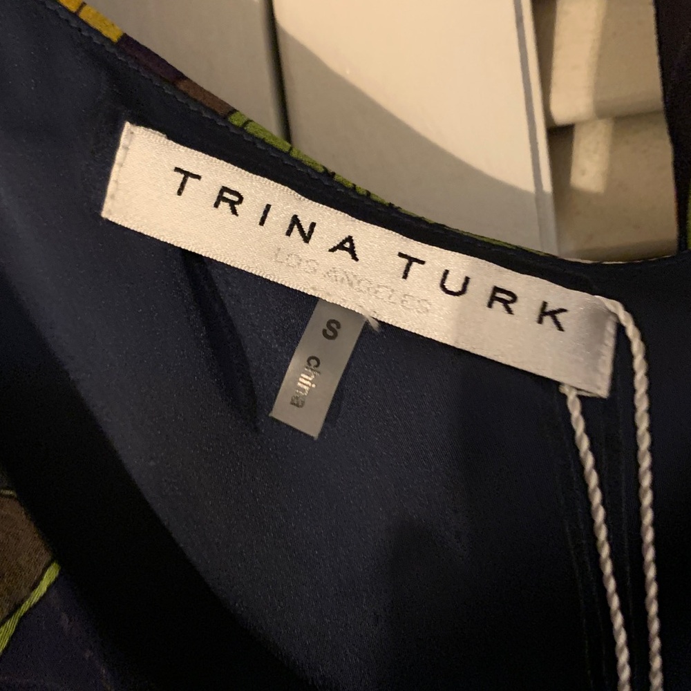 Trina Turk Multicolor Floral Blouse - Picture 4 of 4